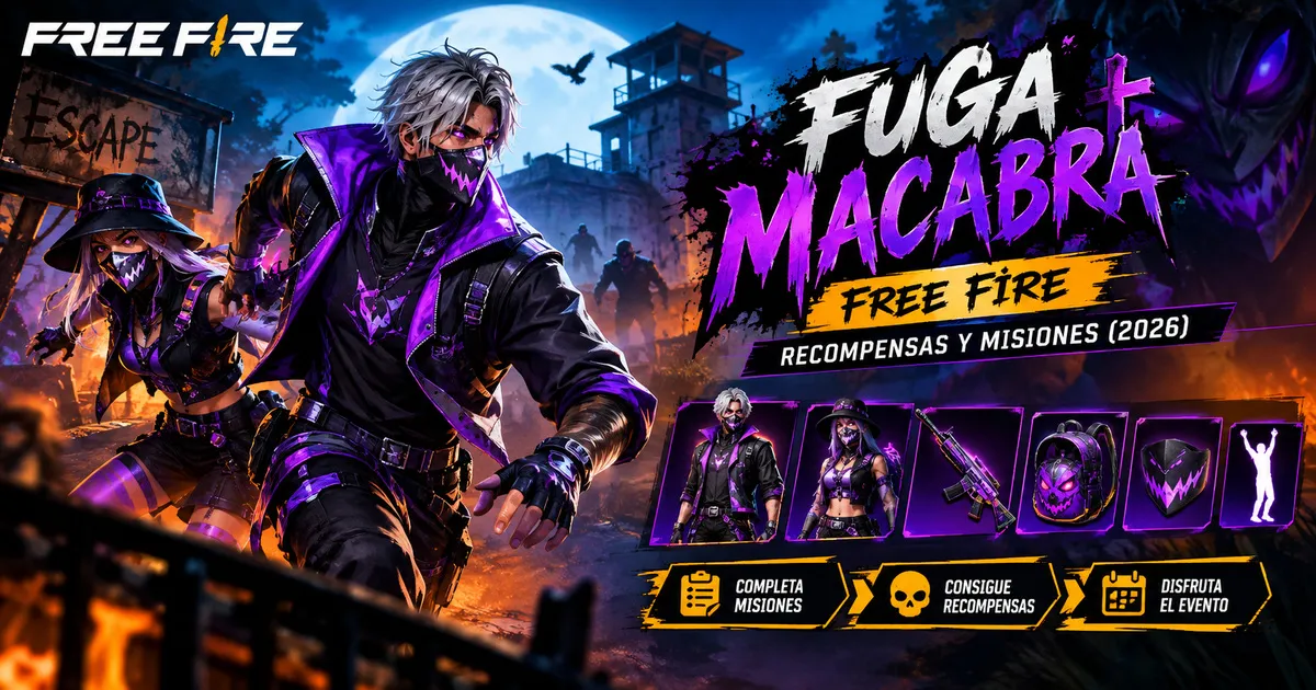 fuga macabra free fire