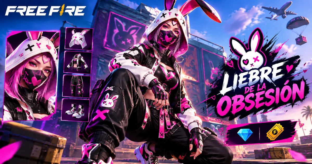 liebre de la obsesión free fire